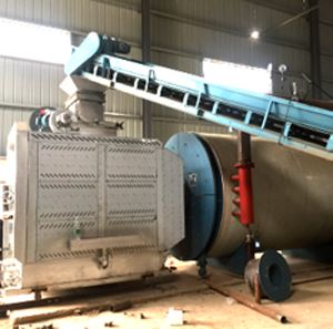 gasifer for thermal oil boiler